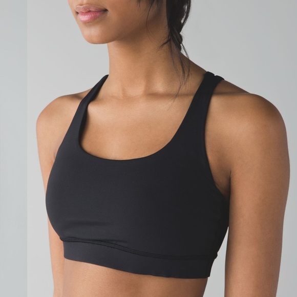 Lululemon Energy Bra Black Size 6 - Picture 2 of 9